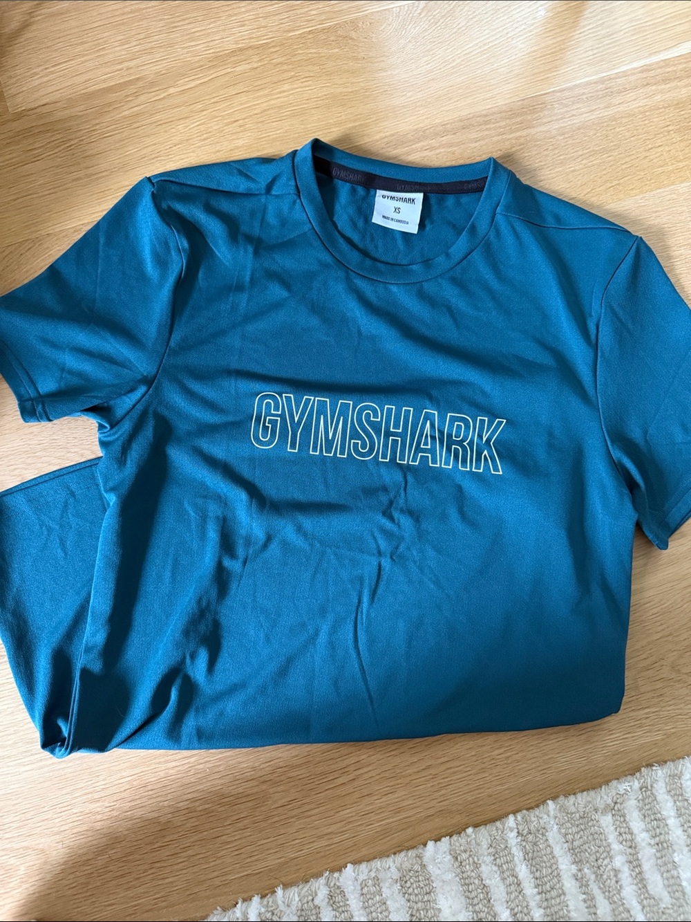 Gymshark branded XS workout tee